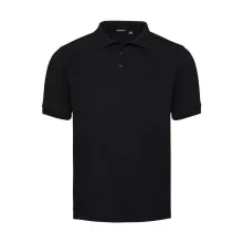 Férfi rövid ujjú felső Russell Europe Men's Tailored Stretch Polo L, Sötétkék (navy)