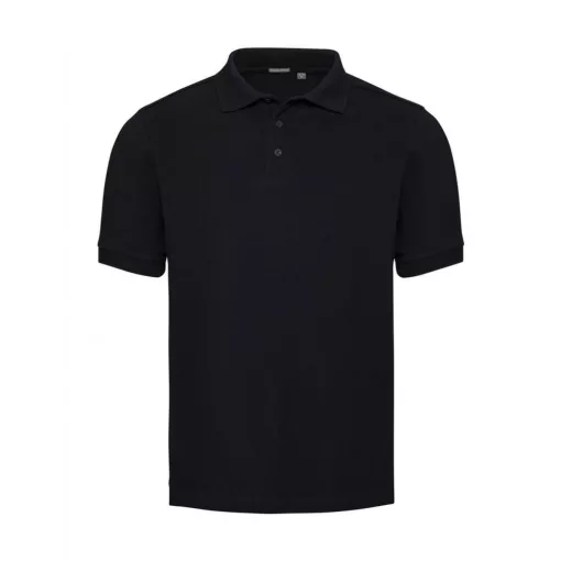 Férfi rövid ujjú felső Russell Europe Men's Tailored Stretch Polo L, Sötétkék (navy)