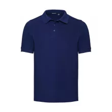 Férfi rövid ujjú felső Russell Europe Men's Tailored Stretch Polo S, Világos királykék