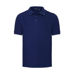 Férfi rövid ujjú felső Russell Europe Men's Tailored Stretch Polo S, Világos királykék