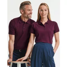 Férfi rövid ujjú felső Russell Europe Men\'s Tailored Stretch Polo S, Világos királykék