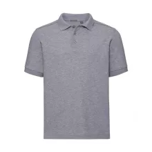 Férfi rövid ujjú felső Russell Europe Men's Tailored Stretch Polo 2XL, Világos Oxford
