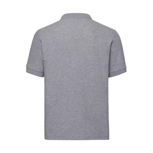 Férfi rövid ujjú felső Russell Europe Men\'s Tailored Stretch Polo 2XL, Világos Oxford