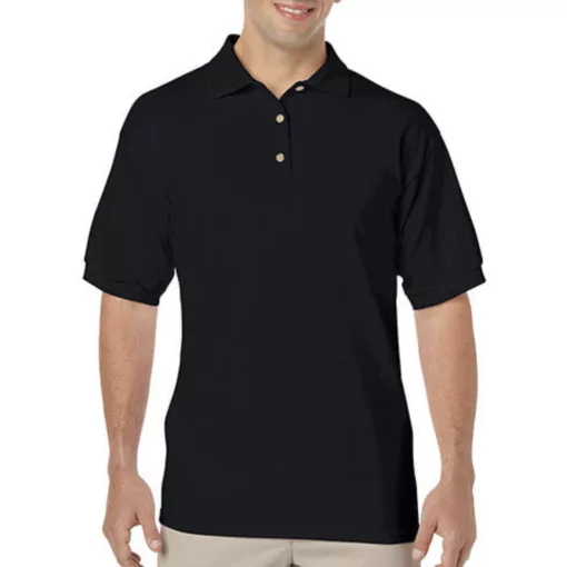 Uniszex Galléros póló  Rövid ujjú Gildan DryBlend Adult Jersey Polo   Fehér   urespolo.hu