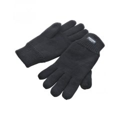 Uniszex kesztyű Result Fully Lined Thinsulate Gloves S/M, Fekete