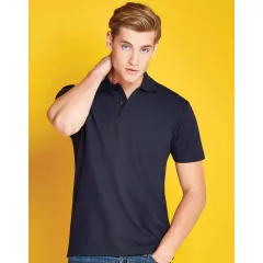 Férfi rövid ujjú galléros póló Kustom Kit Men's Regular Fit Workforce Polo XS, Fehér