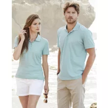 Férfi galléros póló  rövid ujjú Stedman Harper Polo Opál fekete   urespolo.hu