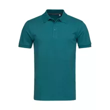 Férfi galléros póló  rövid ujjú Stedman Harper Polo Pacific Blue   urespolo.hu