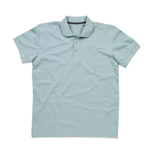 Férfi galléros póló  rövid ujjú Stedman Harper Polo Levendula lila   urespolo.hu