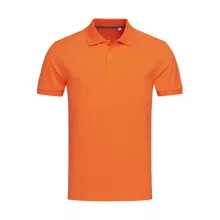 Férfi galléros póló  rövid ujjú Stedman Harper Polo Sütőtök sárga   urespolo.hu
