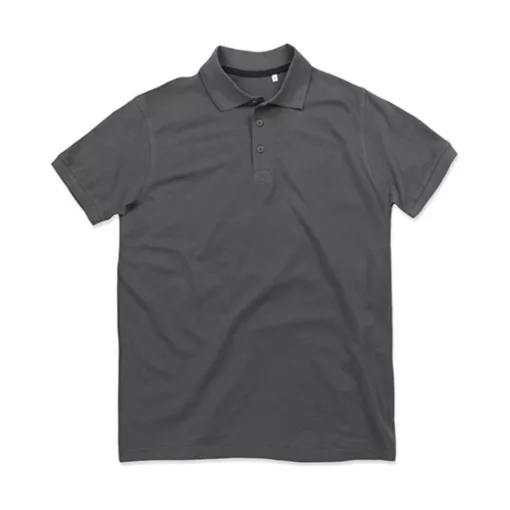 Férfi galléros póló  rövid ujjú Stedman Harper Polo Sütőtök sárga   urespolo.hu