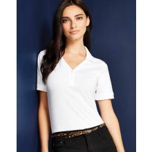 Női rövid ujjú galléros póló Kustom Kit Women\'s Regular Fit Comfortec V Neck Polo XS, Türkizkék