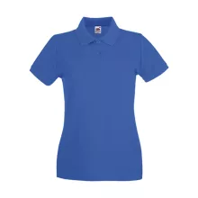 Női Galléros póló  Rövid ujjú Fruit of the Loom Premium Polo Lady-Fit   Fehér   urespolo.hu