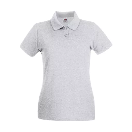 Női Galléros póló  Rövid ujjú Fruit of the Loom Premium Polo Lady-Fit   Fuchsia   urespolo.hu