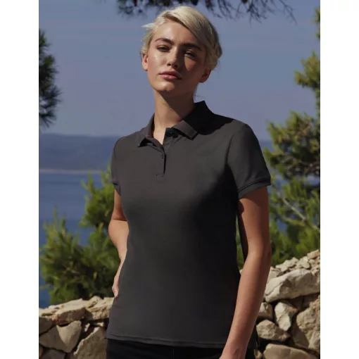 Női rövid ujjú galléros póló Fruit of the Loom Ladies\' Premium Polo M (12), Neomint