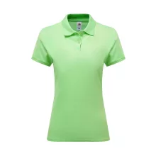 Női rövid ujjú galléros póló Fruit of the Loom Ladies' Premium Polo XL (16), Neomint