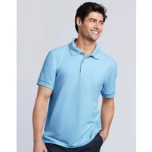 Férfi Galléros póló  Rövid ujjú Gildan DryBlend Double Piqué Polo   Fehér   urespolo.hu
