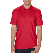 Férfi Galléros póló  Rövid ujjú Gildan DryBlend Double Piqué Polo   Piros   urespolo.hu