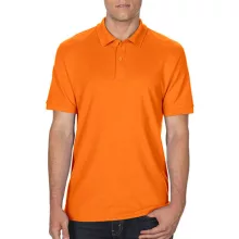 Férfi Galléros póló  Rövid ujjú Gildan DryBlend Double Piqué Polo   Safety narancssárga   ures