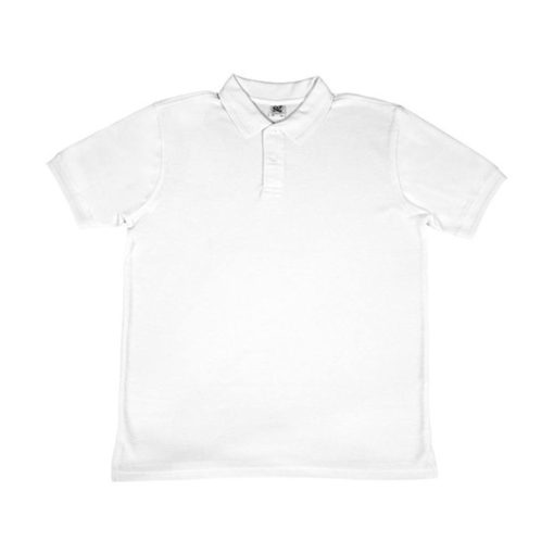 Férfi galléros póló  rövid ujjú SG Poly Cotton Polo Fekete   urespolo.hu