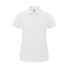 Női galléros póló  rövid ujjú B&C Ladies' Piqué Polo Shirt - PWI11   Fehér   urespolo.hu