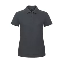 Női galléros póló  rövid ujjú B&C Ladies' Piqué Polo Shirt - PWI11   Anthracite   urespolo.hu