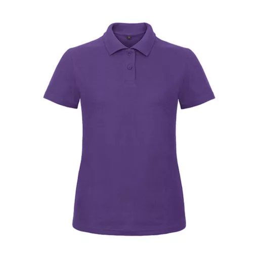 Női galléros póló  rövid ujjú B&C Ladies' Piqué Polo Shirt - PWI11   Lila   urespolo.hu