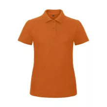 Női galléros póló  rövid ujjú B&C Ladies' Piqué Polo Shirt - PWI11   Narancssárga   urespolo.hu