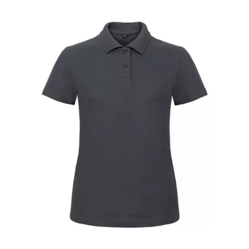 Női galléros póló  rövid ujjú B&C Ladies\' Piqué Polo Shirt - PWI11   Fuchsia   urespolo.hu