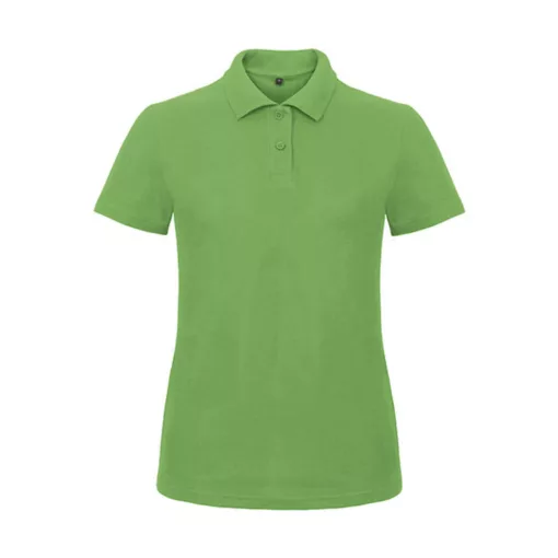 Női galléros póló  rövid ujjú B&C Ladies' Piqué Polo Shirt - PWI11   Igazi zöld   urespolo.hu
