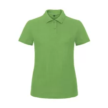 Női galléros póló  rövid ujjú B&C Ladies' Piqué Polo Shirt - PWI11   Igazi zöld   urespolo.hu