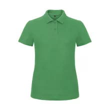 Női galléros póló  rövid ujjú B&C Ladies' Piqué Polo Shirt - PWI11   Kelly zöld   urespolo.hu