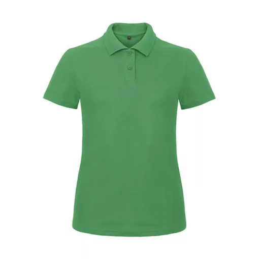 Női galléros póló  rövid ujjú B&C Ladies' Piqué Polo Shirt - PWI11   Kelly zöld   urespolo.hu