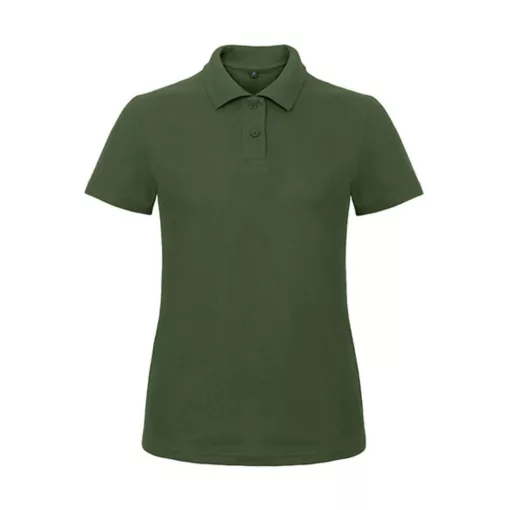 Női galléros póló  rövid ujjú B&C Ladies' Piqué Polo Shirt - PWI11   Sötétzöld   urespolo.hu