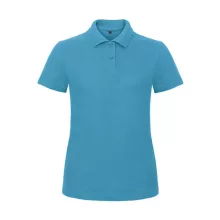Női galléros póló  rövid ujjú B&C Ladies\' Piqué Polo Shirt - PWI11   Aranysárga   urespolo.hu
