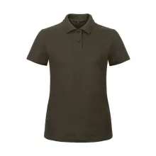 Női galléros póló  rövid ujjú B&C Ladies' Piqué Polo Shirt - PWI11   Barna   urespolo.hu