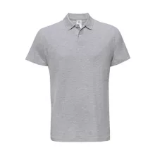 Férfi galléros póló  rövid ujjú B&C Piqué Polo Shirt - PUI10 Fehér   urespolo.hu