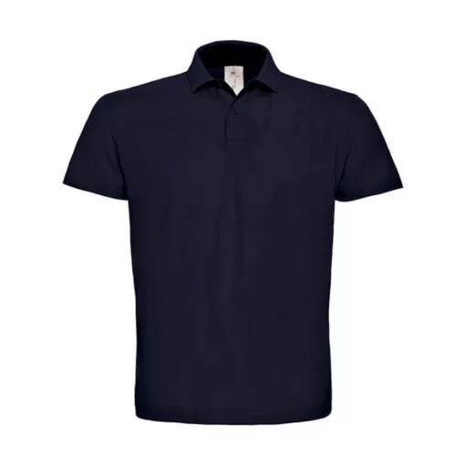 Férfi galléros póló  rövid ujjú B&C Piqué Polo Shirt - PUI10 Sötétkék (navy)   urespolo.hu