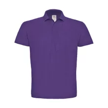 Férfi galléros póló  rövid ujjú B&C Piqué Polo Shirt - PUI10 Lila   urespolo.hu