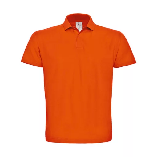 Férfi galléros póló  rövid ujjú B&C Piqué Polo Shirt - PUI10 Narancssárga   urespolo.hu