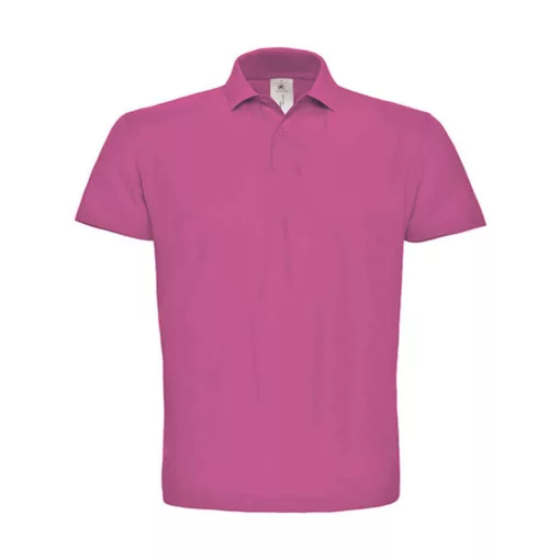 Férfi galléros póló  rövid ujjú B&C Piqué Polo Shirt - PUI10 Fuchsia   urespolo.hu
