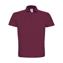 Férfi galléros póló  rövid ujjú B&C Piqué Polo Shirt - PUI10 Bor   urespolo.hu