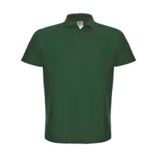 Férfi galléros póló  rövid ujjú B&C Piqué Polo Shirt - PUI10 Sötétzöld   urespolo.hu