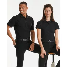 Férfi galléros póló  rövid ujjú Russell Men's Classic Cotton Polo   Fehér   urespolo.hu