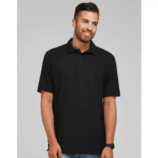 Férfi galléros póló  rövid ujjú SG Cotton Polo   Fehér   urespolo.hu