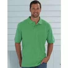 Férfi galléros póló  rövid ujjú Russell Men's Classic Cotton Polo Fehér   urespolo.hu