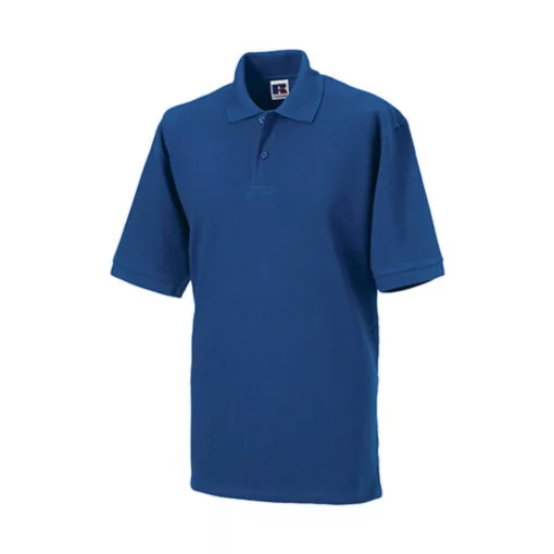 Férfi galléros póló  rövid ujjú Russell Men's Classic Cotton Polo Világos királykék   urespolo.