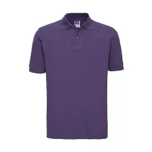 Férfi galléros póló  rövid ujjú Russell Men's Classic Cotton Polo Lila   urespolo.hu