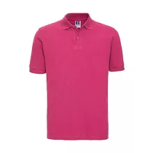 Férfi galléros póló  rövid ujjú Russell Men's Classic Cotton Polo Fuchsia   urespolo.hu