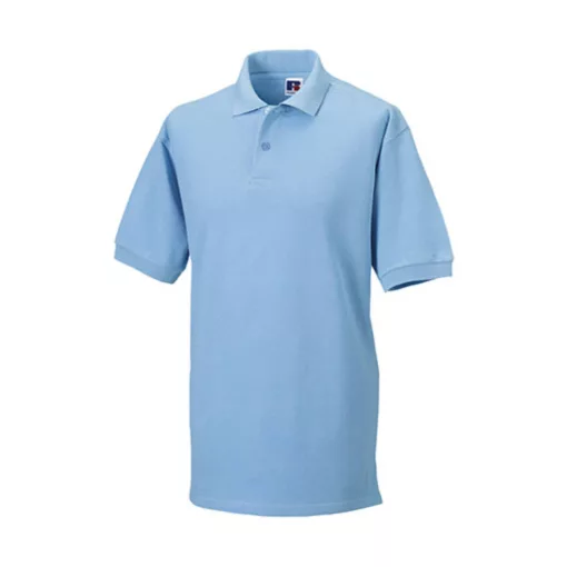 Férfi galléros póló  rövid ujjú Russell Men's Classic Cotton Polo Fuchsia   urespolo.hu